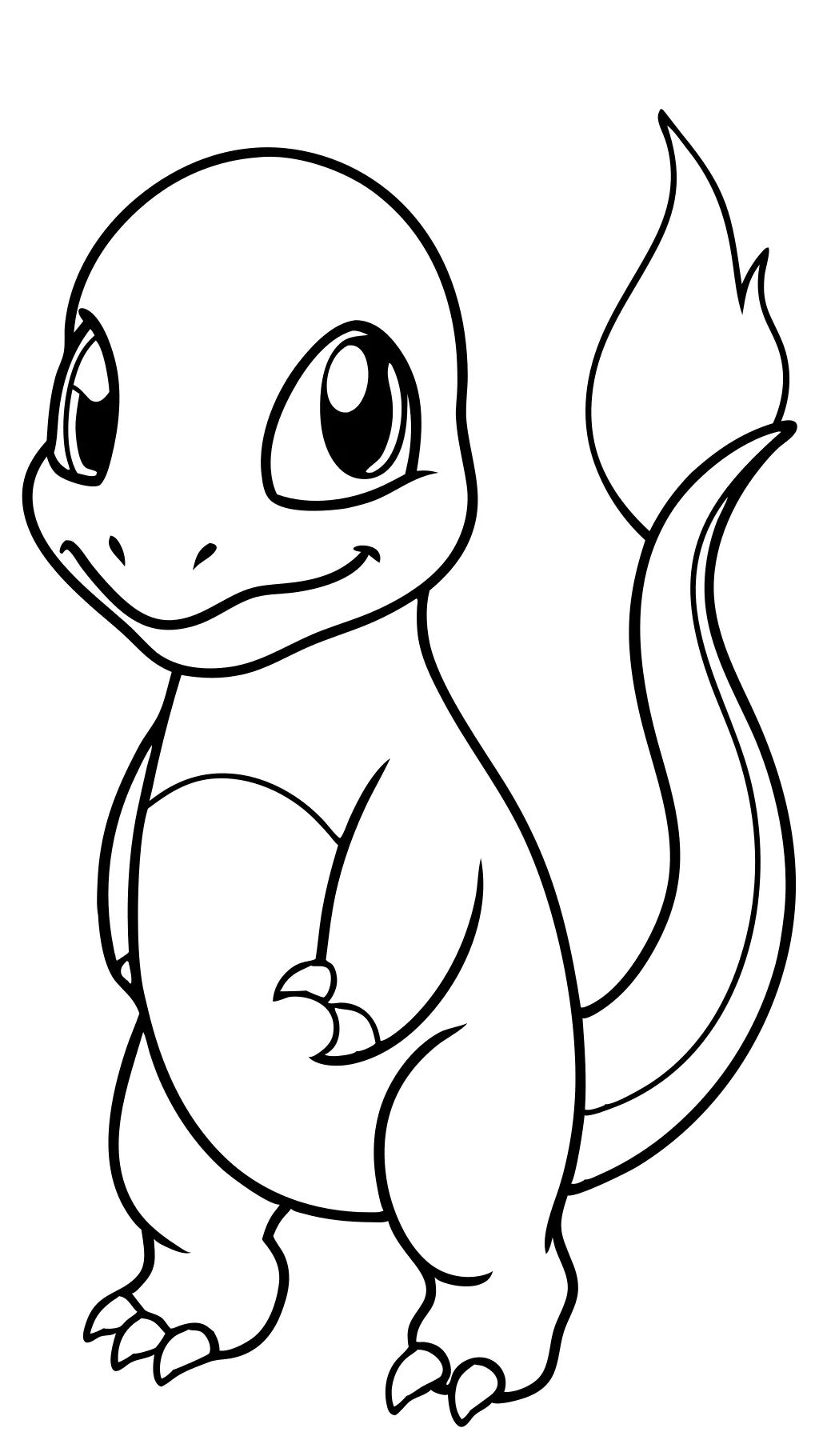 Pokemon Charmander para colorear